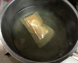 マコモダケのお味噌汁作り方1写真