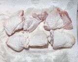 卵を敷いた鶏もも肉の照り焼き作り方2写真
