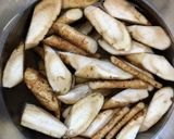 鶏モモ肉・牛蒡・筍の炒め煮(煮物)作り方2写真