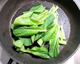 卵を敷いた鶏もも肉の照り焼き作り方5写真