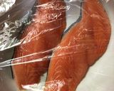 簡単◎秋鮭と舞茸の炊き込みご飯作り方1写真