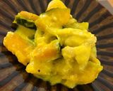 鶏肉とかぼちゃのクリーム煮作り方7写真
