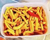 人気やみつきポリポリ大根醤油漬け作り置き作り方4写真