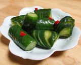 食感がナイス！キュウリの酢っぱ辛味漬け作り方4写真