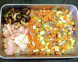 3種類の出汁を効かせた鳥五目炊き込みご飯作り方3写真