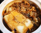 今半すき焼きのたれで作る、絶品肉豆腐作り方3写真