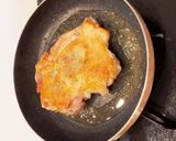 簡単ディズニー♡鶏のソテークリームソース作り方3写真