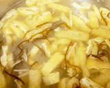 もずく えのき 油揚げの味噌汁^^作り方6写真