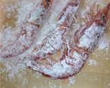 レトルトでらくしてミートソースエビパスタ作り方2写真