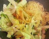 カレー風味の焼きそば作り方3写真