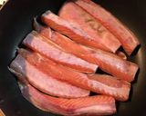 秋鮭ハラミの昆布茶焼き作り方3写真