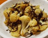 カリフラワーの塩昆布炒め作り方5写真