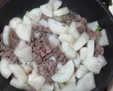 牛肉と大根のピリ辛煮込み作り方2写真