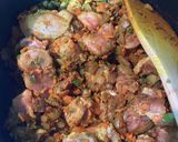 野菜とドライフルーツのチキンカレー作り方6写真