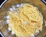 具沢山冷製パスタ☆ジェノベーゼ作り方2写真