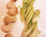 お麩と長ネギのゴマたっぷりたぬきそば作り方1写真