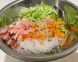 【低糖質】切り昆布の和風サラダ作り方3写真
