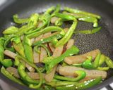 お弁当にも、こんにゃくピーマン炒め作り方2写真