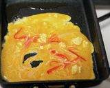 卵焼きバリエ＊カニカマ入り中華風作り方2写真