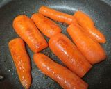 蒸し焼きにするだけ☆人参の甘～いステーキ作り方4写真