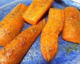 蒸し焼きにするだけ☆人参の甘～いステーキ作り方5写真