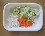 サバ缶のちゃんちゃん焼き作り方1写真