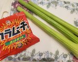 ☆セロリとカラムーチョのおもしろ前菜☆作り方1写真