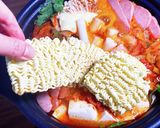 冬の韓国鍋！代用してプデチゲ作り♪作り方4写真