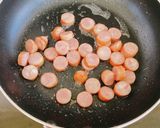 熟成仕込ウィンナー「和」の醤油チャーハン作り方2写真