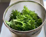 わさび菜と竹輪のサラダ（レタスでも）作り方1写真