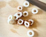 わさび菜と竹輪のサラダ（レタスでも）作り方2写真