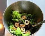 わさび菜と竹輪のサラダ（レタスでも）作り方4写真