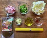 お手軽簡単スパイシーペペロンチーノ作り方1写真