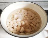 ご飯のおとも白花豆の煮豆作り方2写真