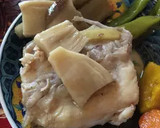ごぼうを美味しく食べるための鯛の煮付け♬作り方8写真