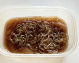 牛丼の残りでレンチン肉じゃが作り方2写真