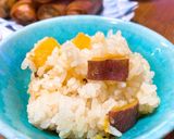 さつまいもの炊き込みご飯作り方8写真