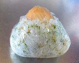 丸ごと味玉の青のり おにぎり作り方3写真