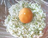 丸ごと味玉の青のり おにぎり作り方2写真