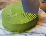 抹茶のザッハトルテ作り方30写真