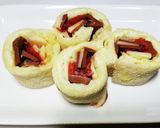 犬ご飯 ロールサンド作り方4写真