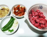 犬ご飯　モンスターハンバーグ作り方1写真