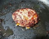犬ご飯　モンスターハンバーグ作り方3写真