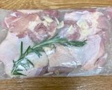 鶏モモの海水ガーリックハーブ焼き作り方2写真