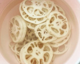 れんこんのはさみ焼き作り方1写真