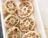 れんこんのはさみ焼き作り方3写真