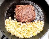 作り置き合い挽き肉のボロネーゼ作り方3写真