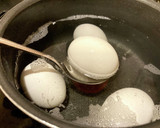 安定のでき上がり★半熟ゆで卵（7分）作り方2写真