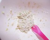 手づかみ☆ブロッコリー入り！鶏バーグ作り方2写真