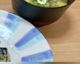 さつま芋ときのこで秋のお味噌汁作り方5写真